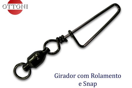 Girador Preto com Snap